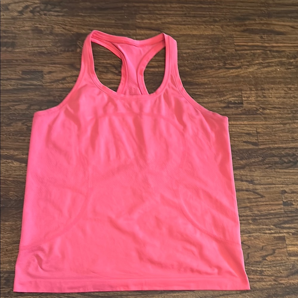 Lululemon Women's Pink Racerback Tank Top